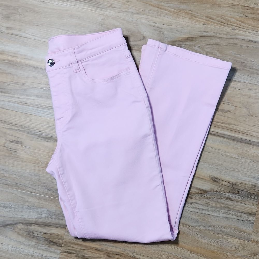 🔹️DG2 Pink w/Bedazzled Back Pockets Jeans Petite 10